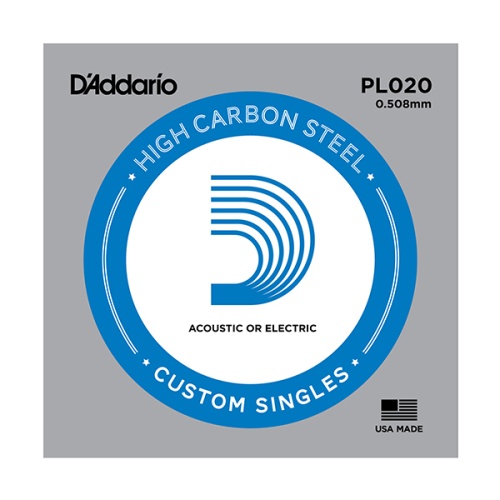 D`ADDARIO MOSCOW PL020 Plain Steel