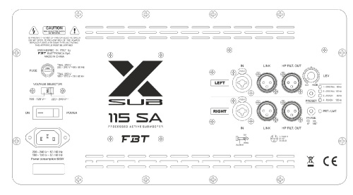 FBT X-SUB 115SA фото 3